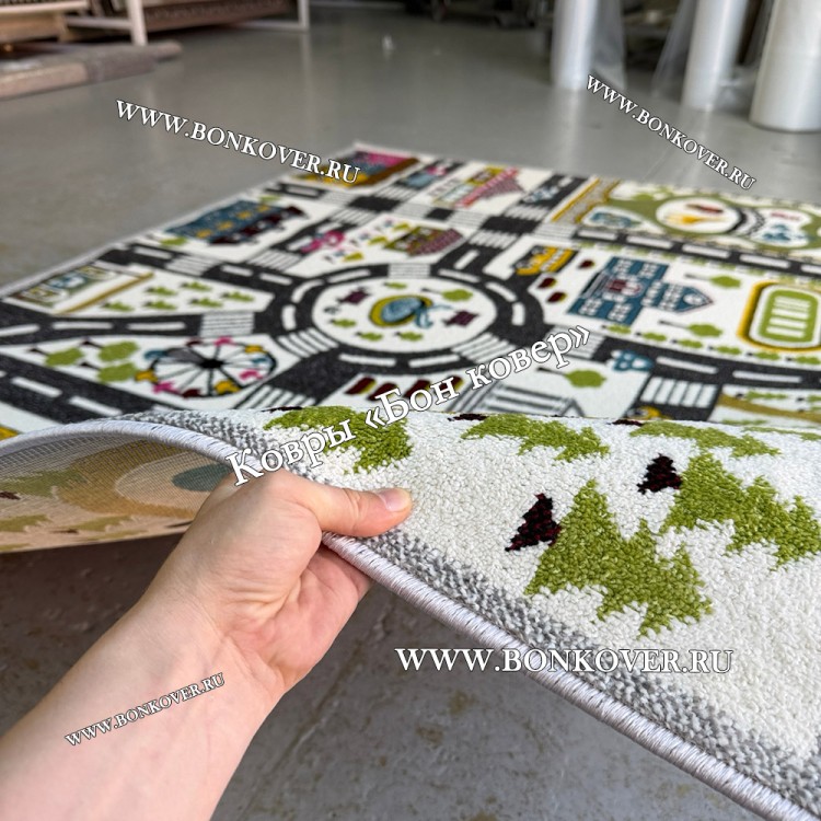 Разноцветный Ковер В Детскую Арт 30021